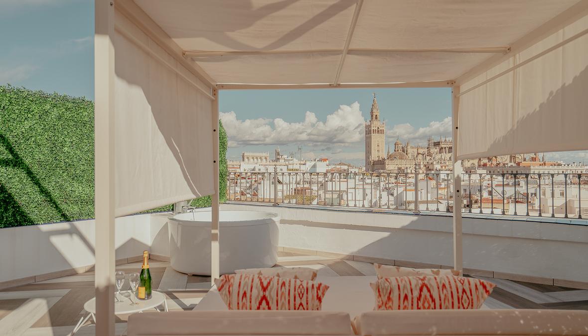Habitación Suite Mirador Vincci La Rábida 4* Sevilla Habitación Suite Mirador Vincci La Rábida 4* Sevilla