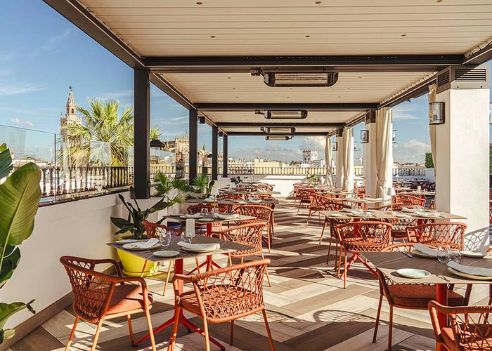 Rooftop el mirador Vincci La Rábida 4* Sevilla Rooftop el mirador Vincci La Rábida 4* Sevilla
