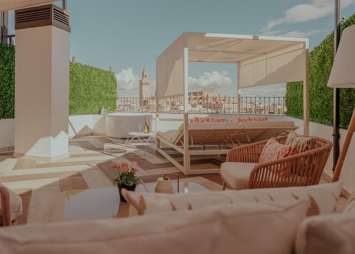Terrace suite mirador Vincci La Rábida 4* Sevilla Terrace suite mirador Vincci La Rábida 4* Sevilla